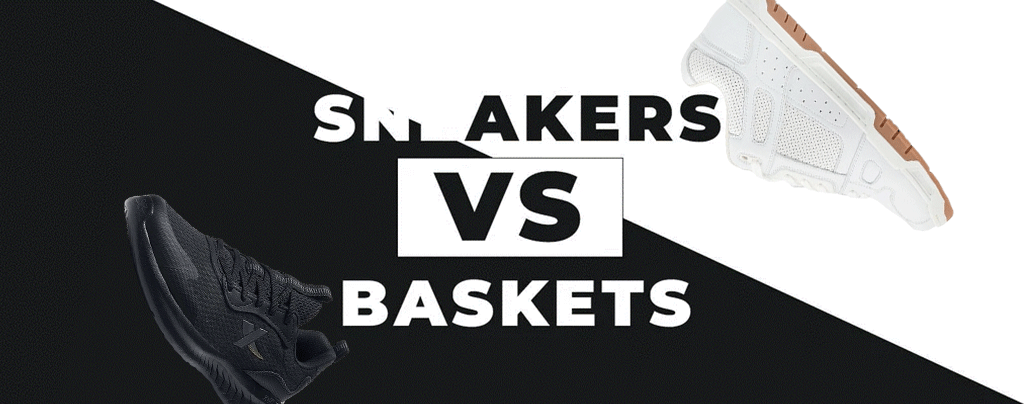 What is the difference between Sneakers and Baskets AkitoParis AkitoParis Japanese Clothing Boutique