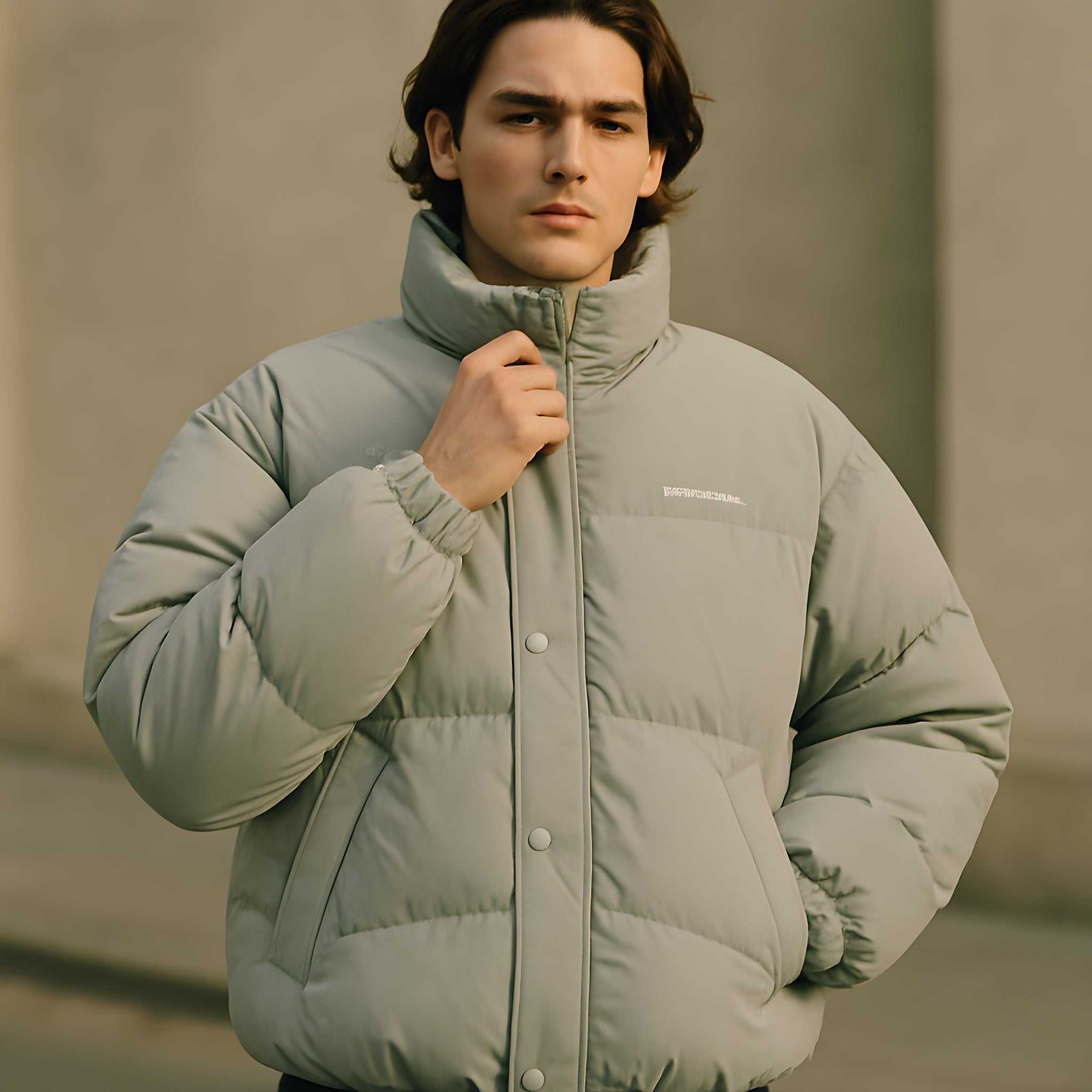 Doudoune Courte Noir