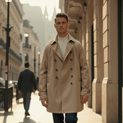Manteau Beige Homme