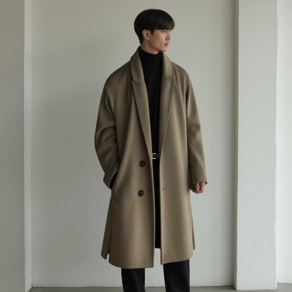 Manteau Long Homme
