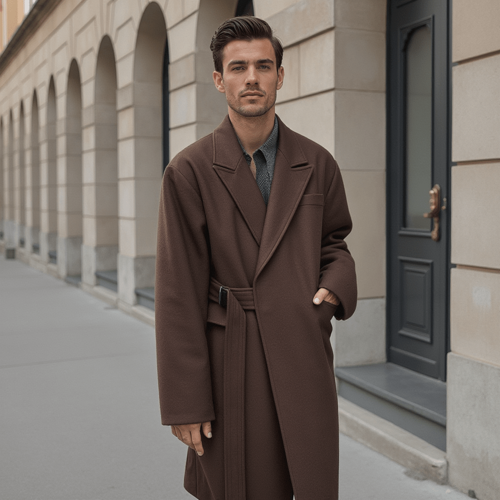 Manteau Long Homme