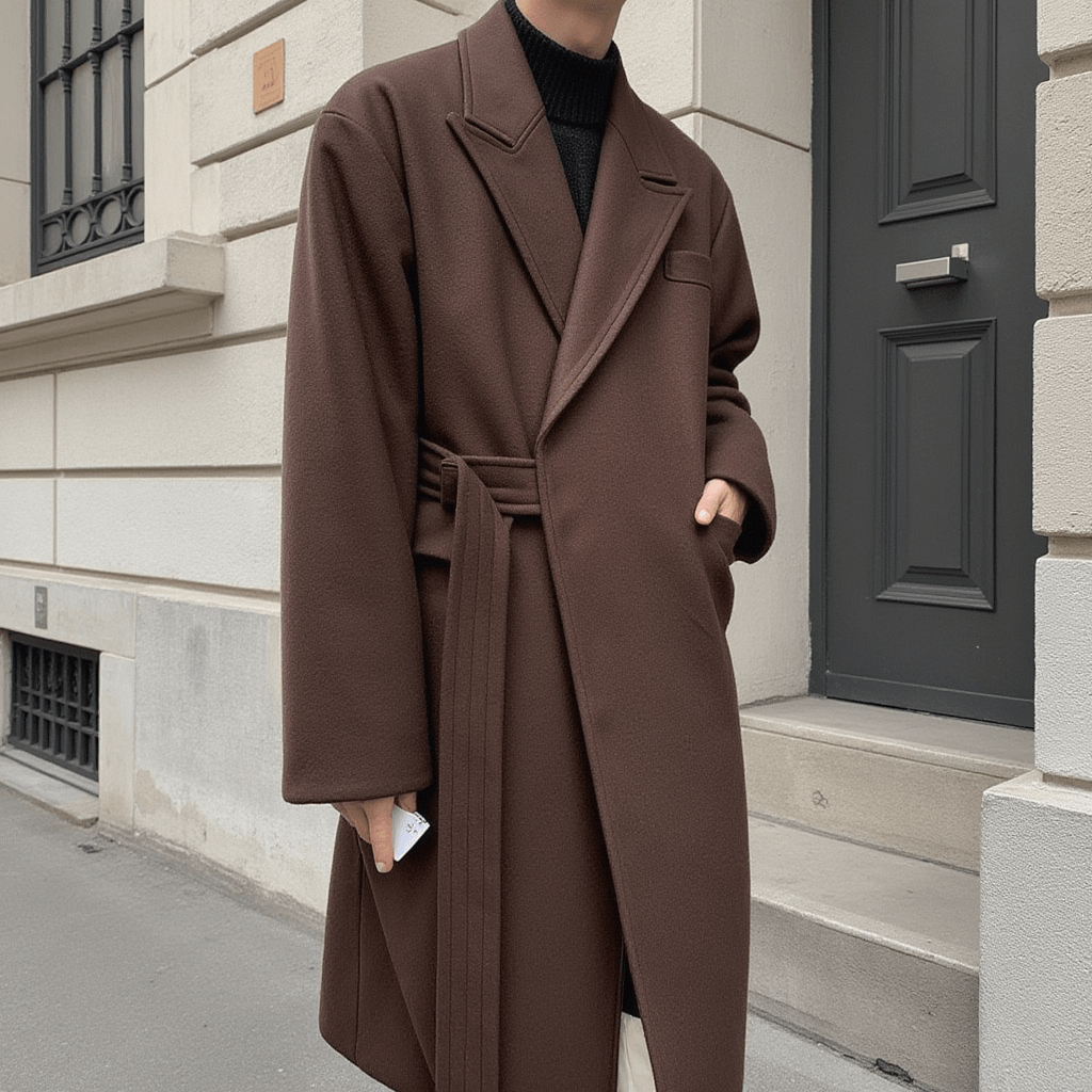 Manteau Long Homme