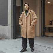 Manteau Long Oversize Homme