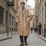 Manteau Long Oversize Homme