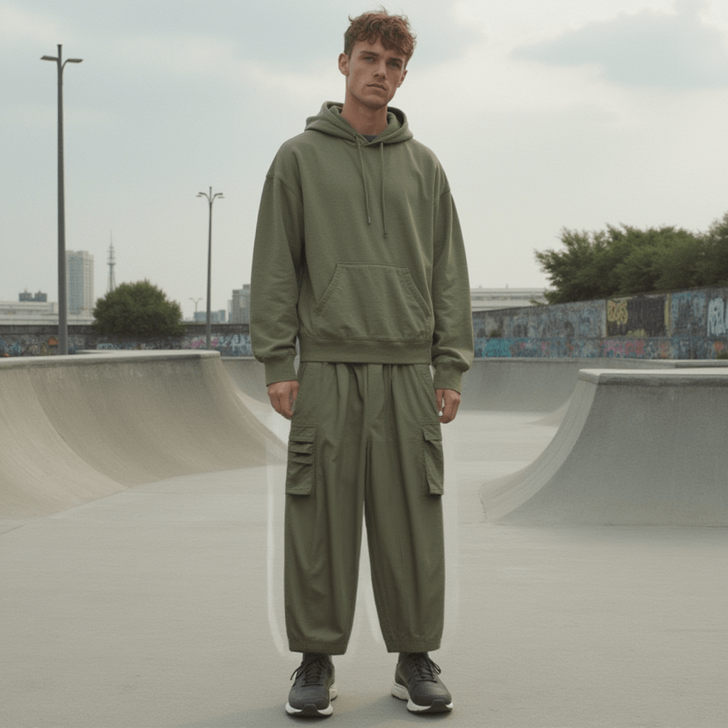 Pantalon Cargo Parachute