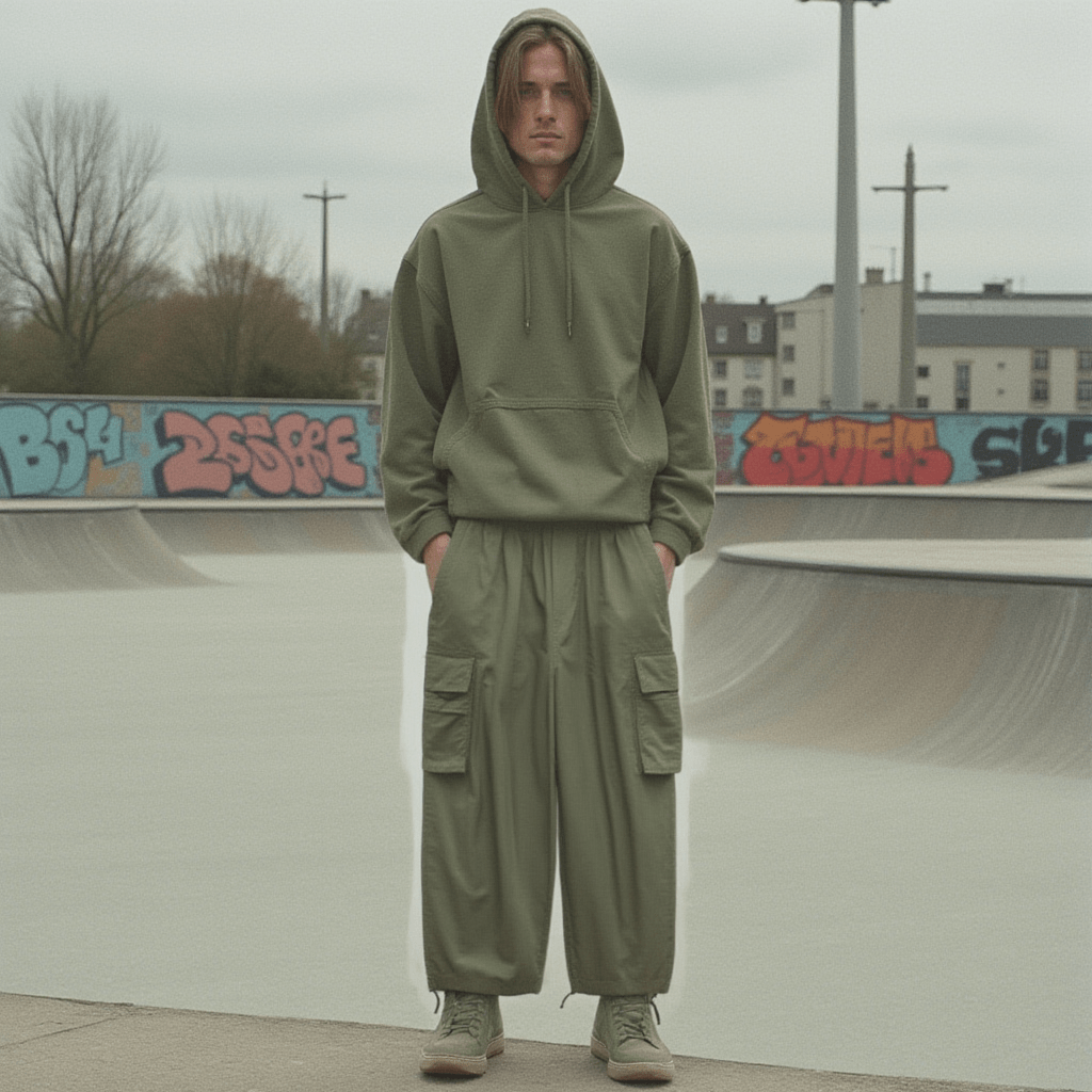 Pantalon Cargo Parachute