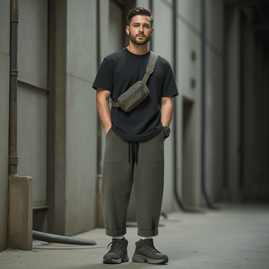 Pantalon Homme Vert Militaire