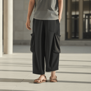 Pantalon Large Style Japonais