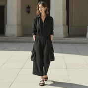 Pantalon Large Style Japonais