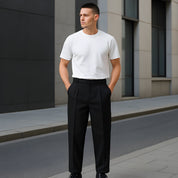 Pantalon Noir Homme