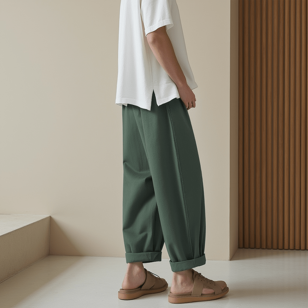 Pantalon Style Japonais