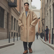 Manteau Long Oversize Homme