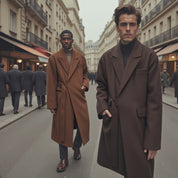 Manteau Long Homme Laine