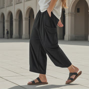 Pantalon Large Style Japonais