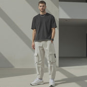 Cargo Blanc Homme