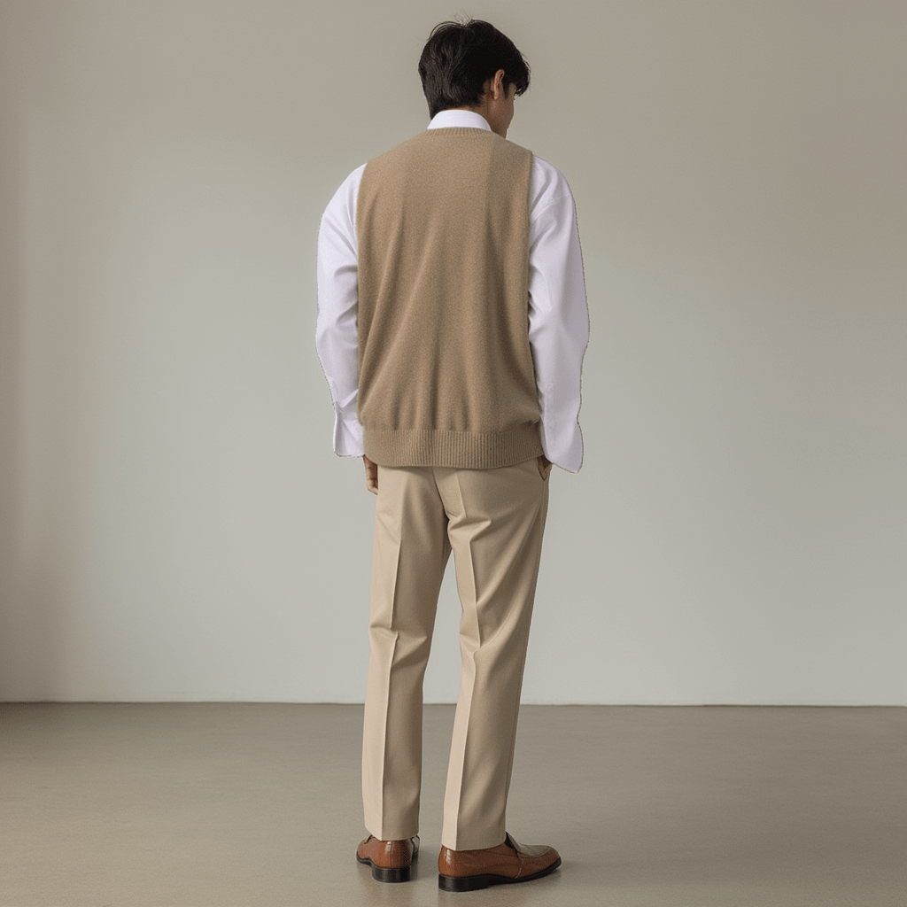 Pull Coréen Sans Manche