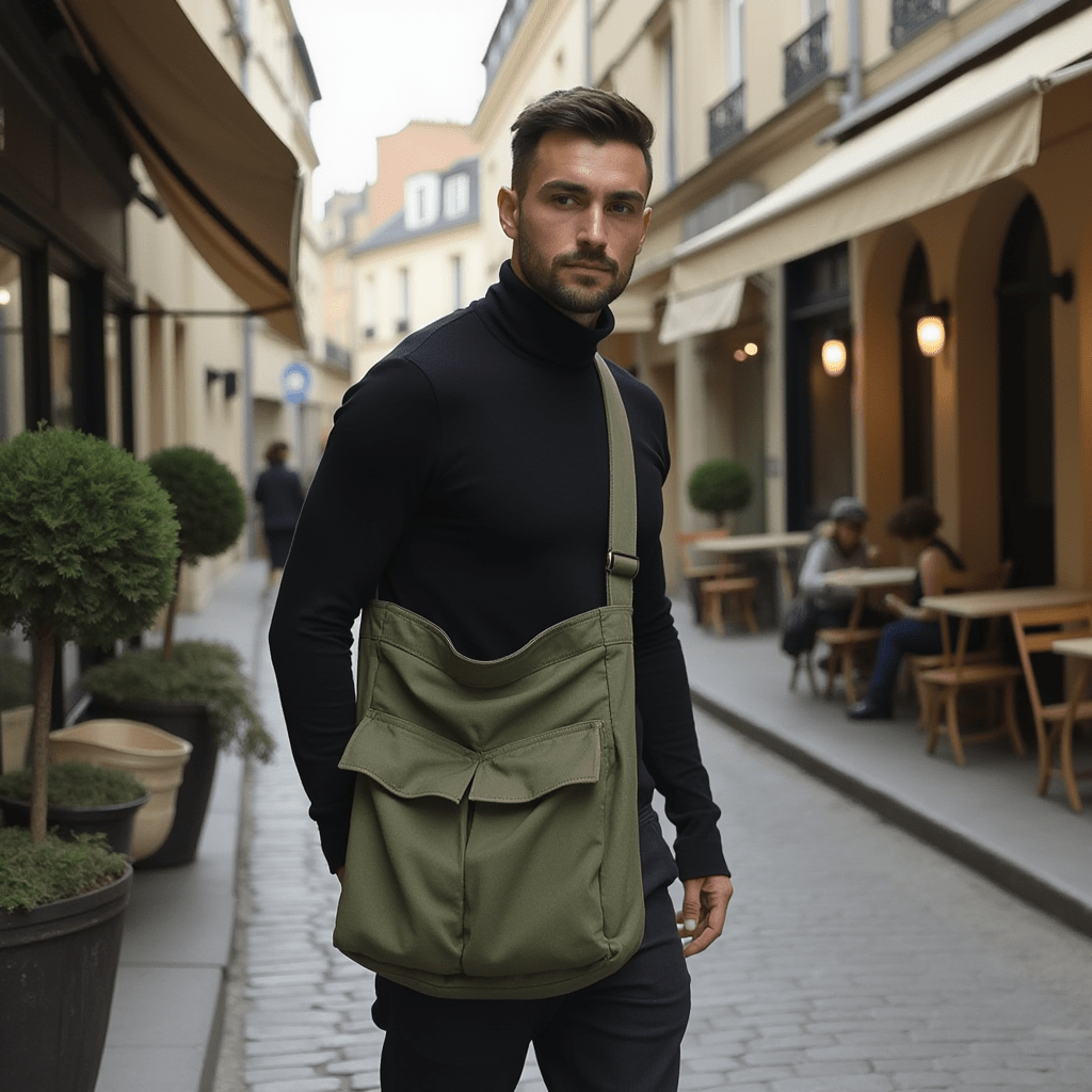 Sac à Bandoulière Vert