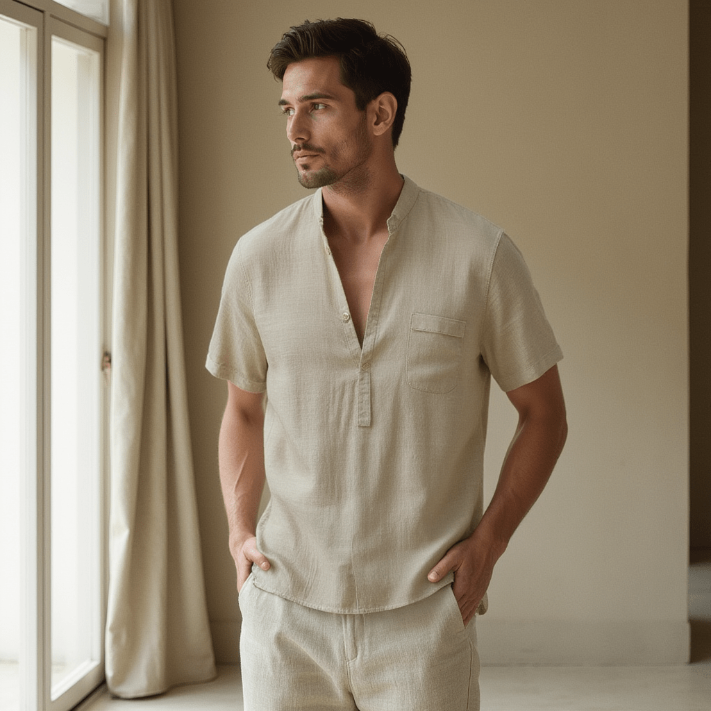 T-shirt Lin Coton Japonais