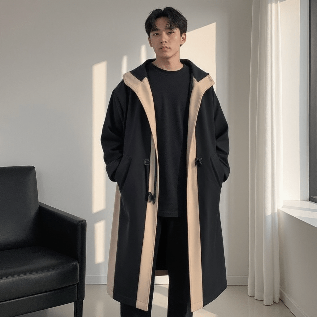 Veste Coréenne Beige