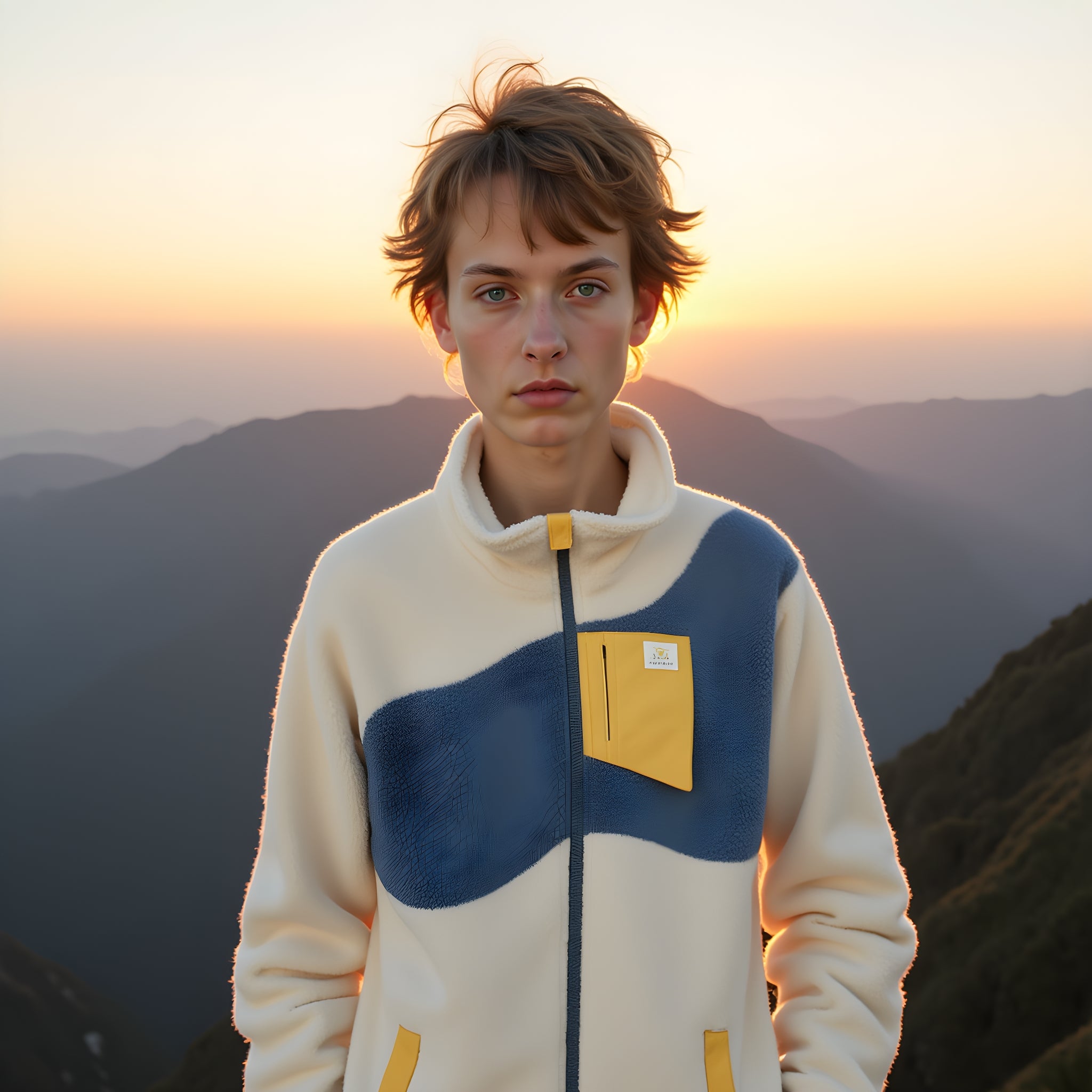 Veste Polaire Blanche