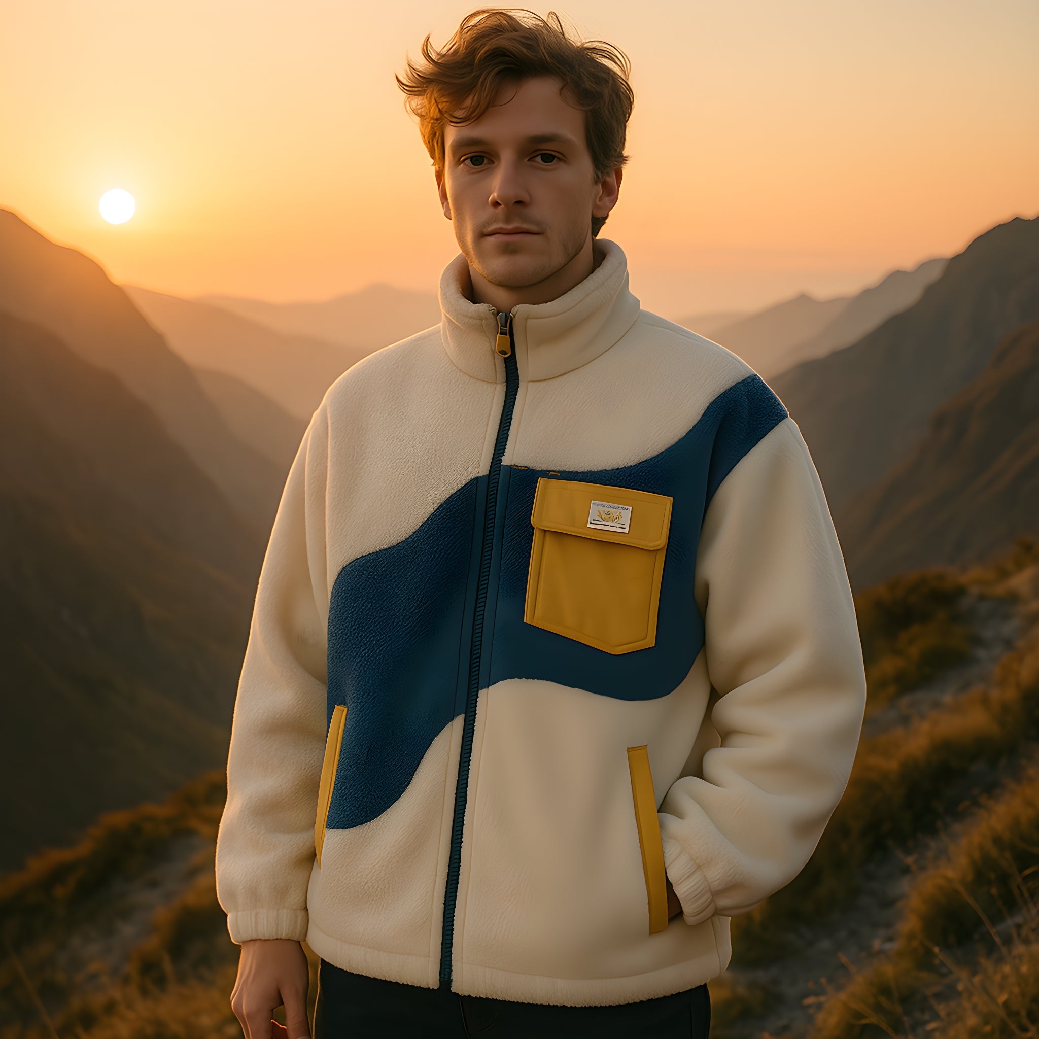 Veste Polaire Blanche