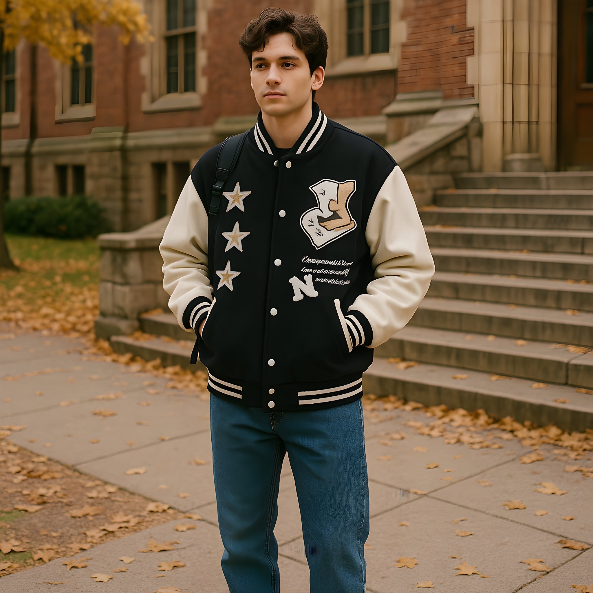 Veste Style Universitaire