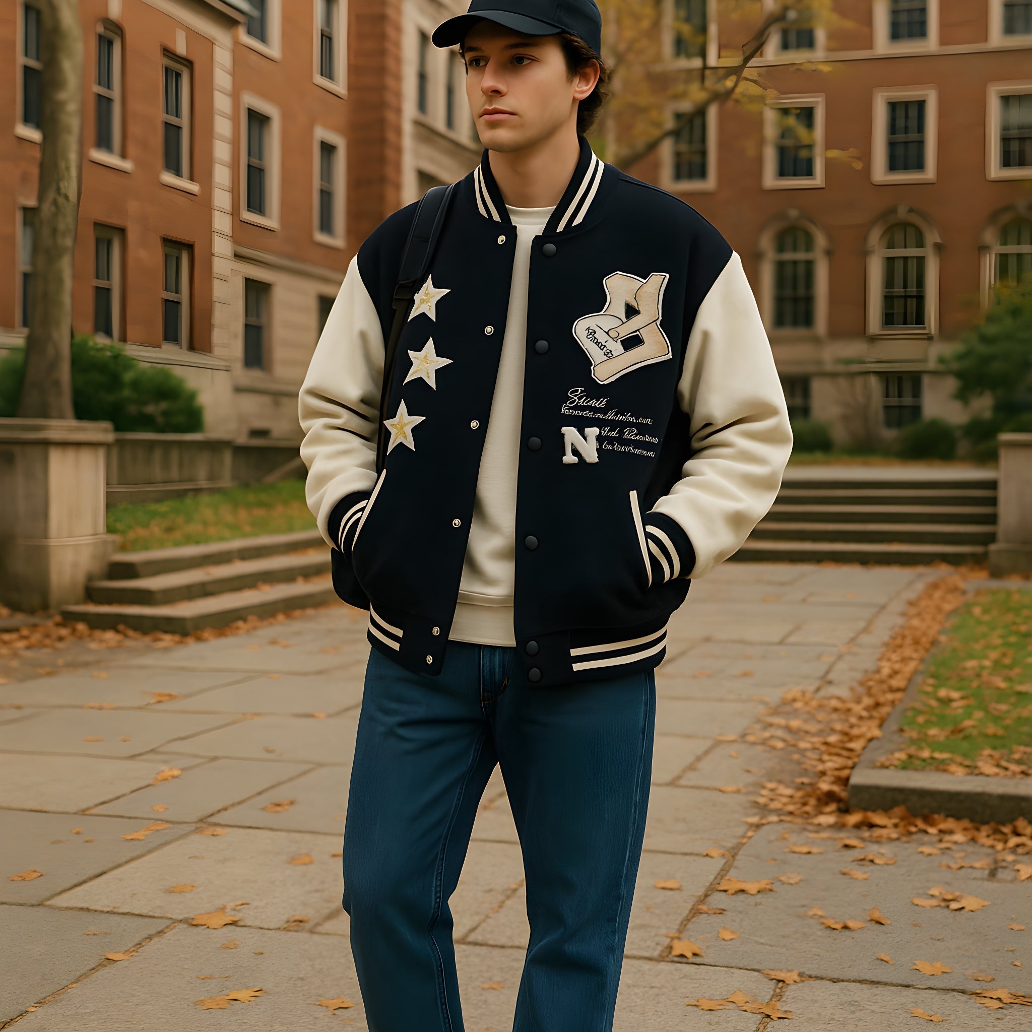 Veste Style Universitaire