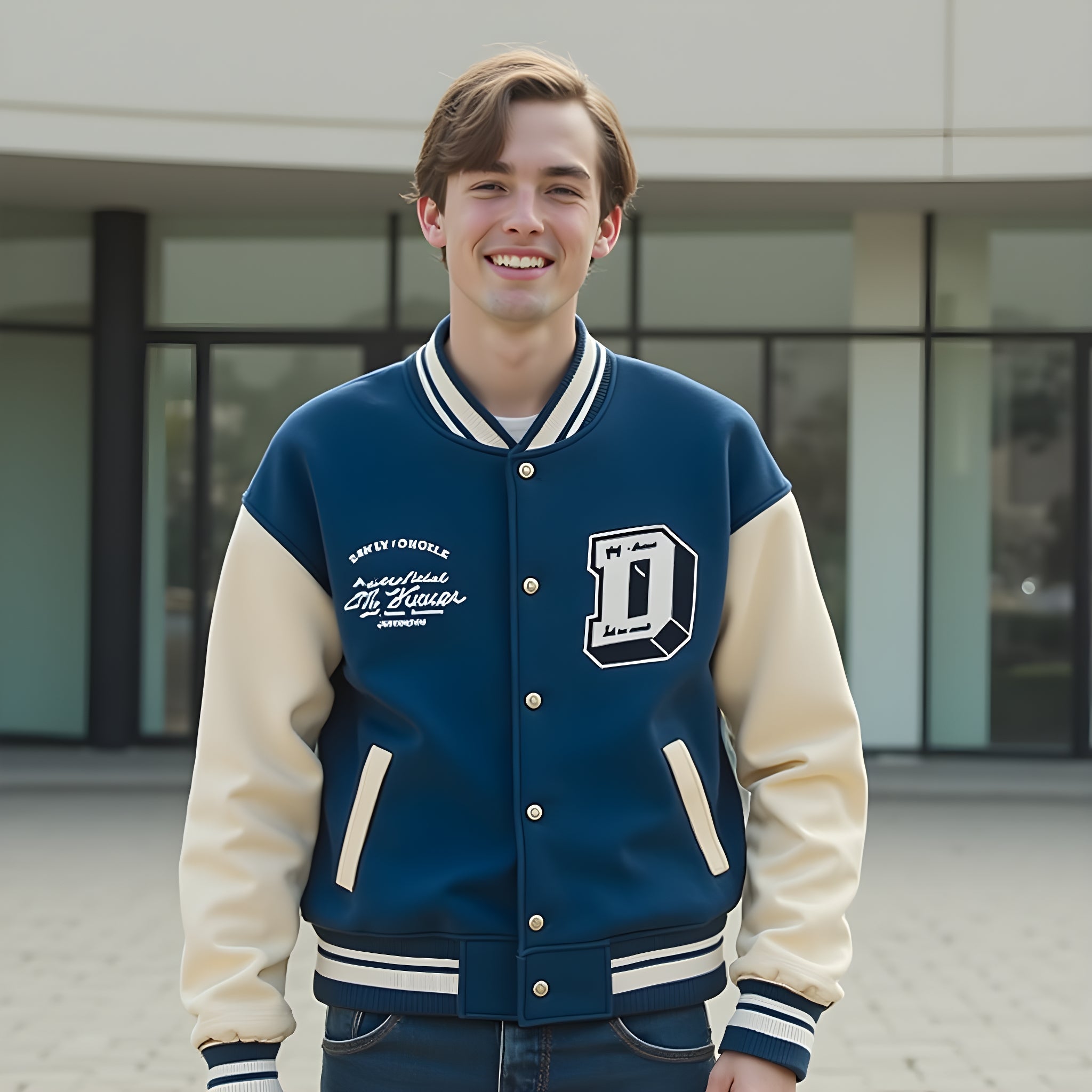 Veste Universitaire Noir