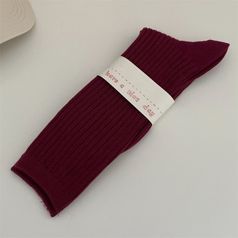 Chaussette Haute Vintage