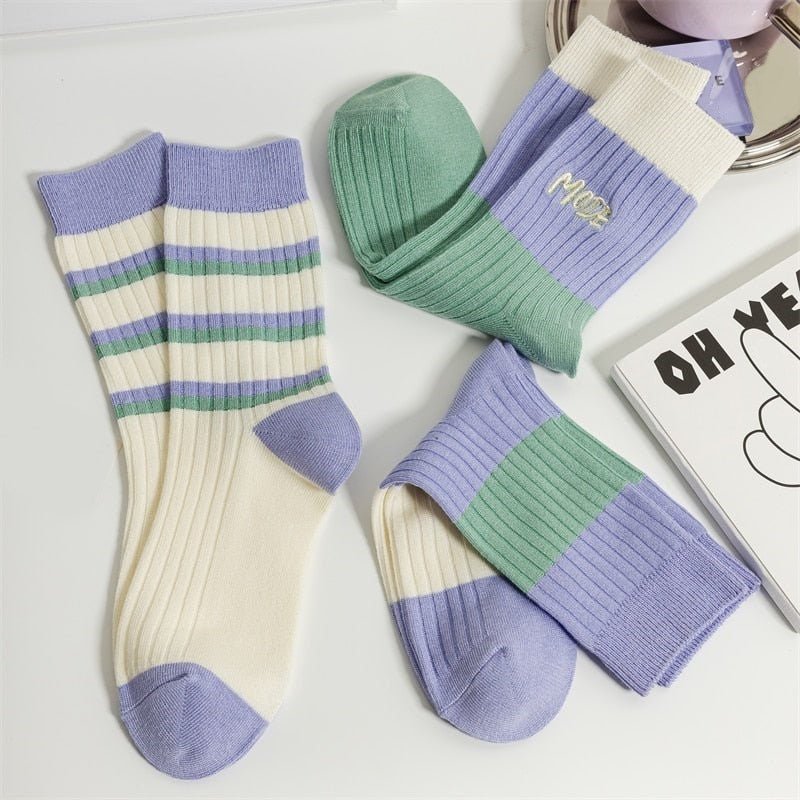 Chaussette Violette