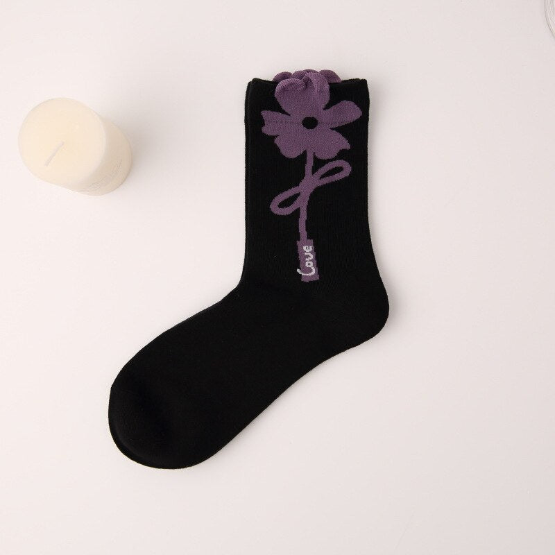 chaussettes hautes kawaii