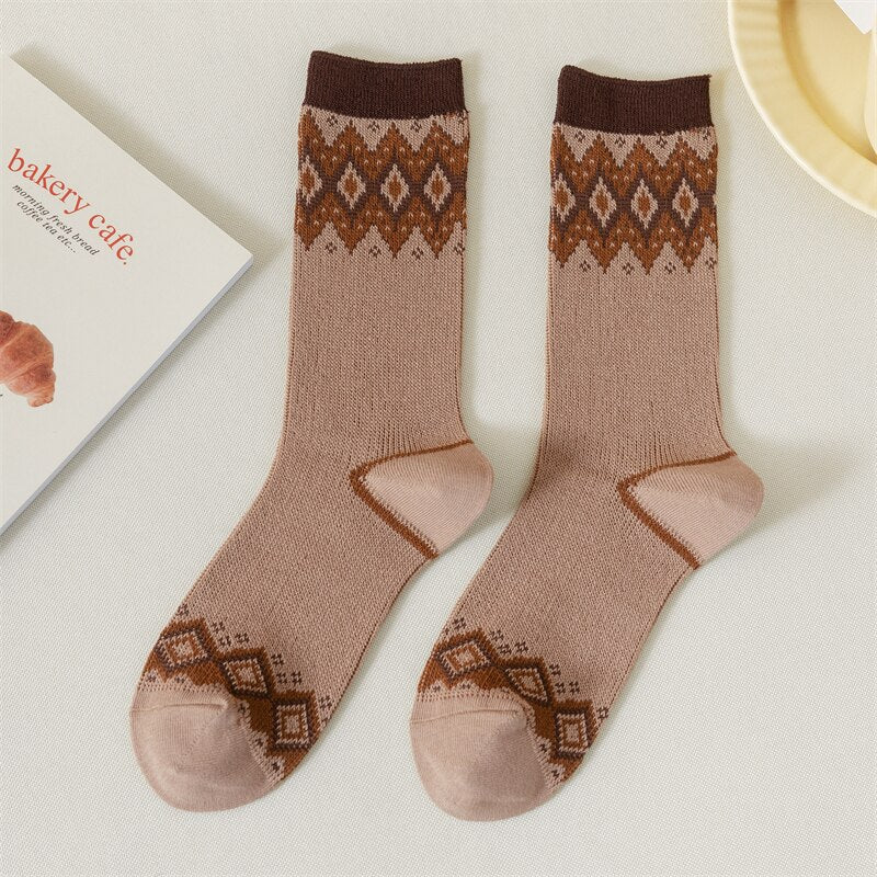 Chaussettes Style Vintage