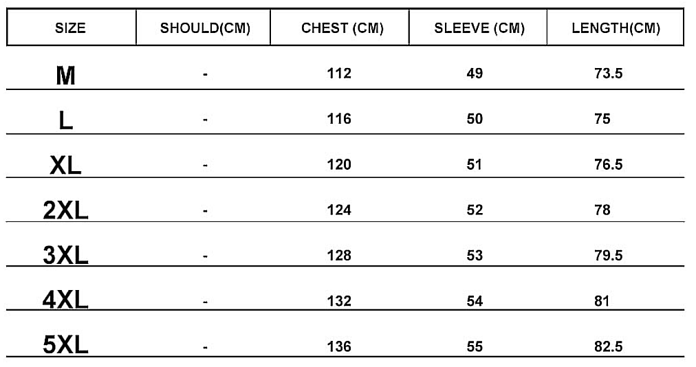 Chemise Oversize Blanche guide des tailles