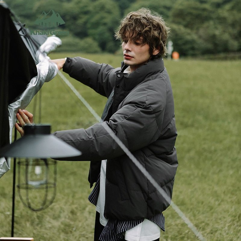 Doudoune Courte Noir