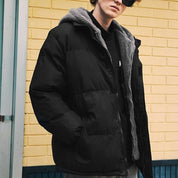 Doudoune Courte Noir Homme