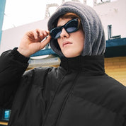 Doudoune Courte Noir Homme