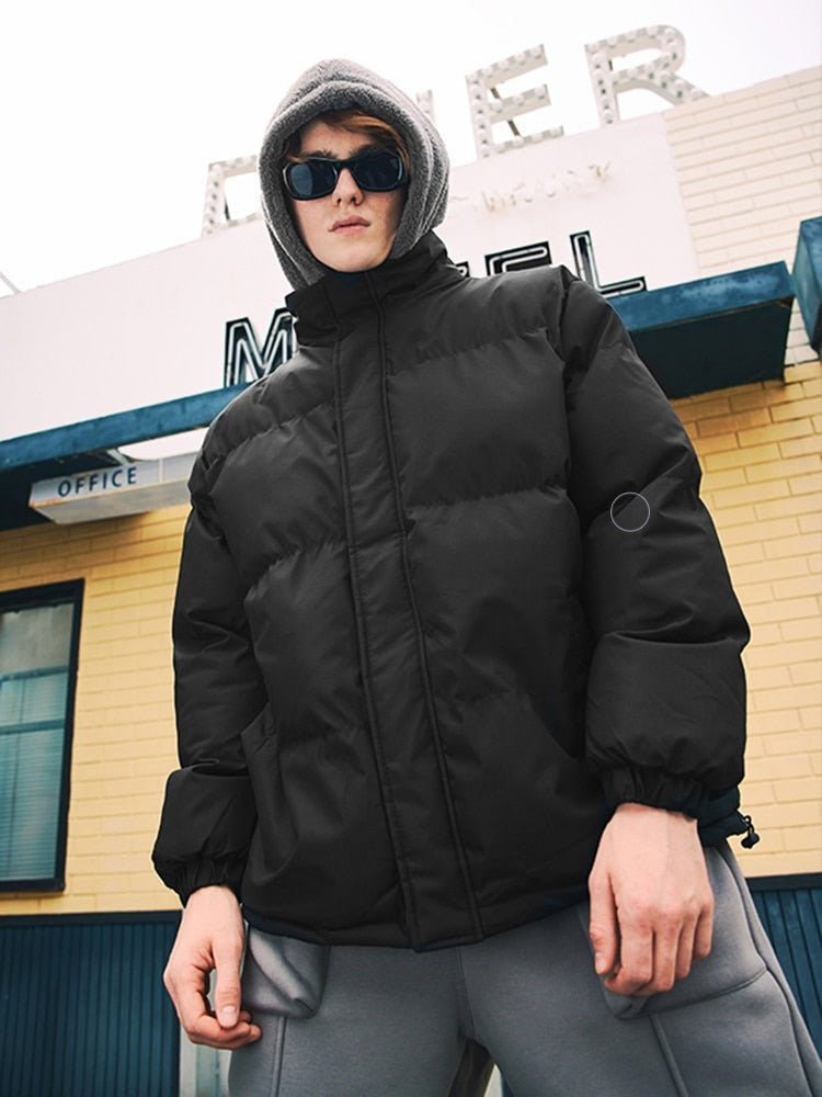 Doudoune Courte Noir Homme