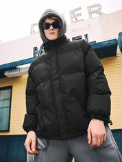 Doudoune Courte Noir Homme