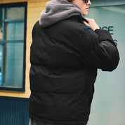 Doudoune Courte Noir Homme
