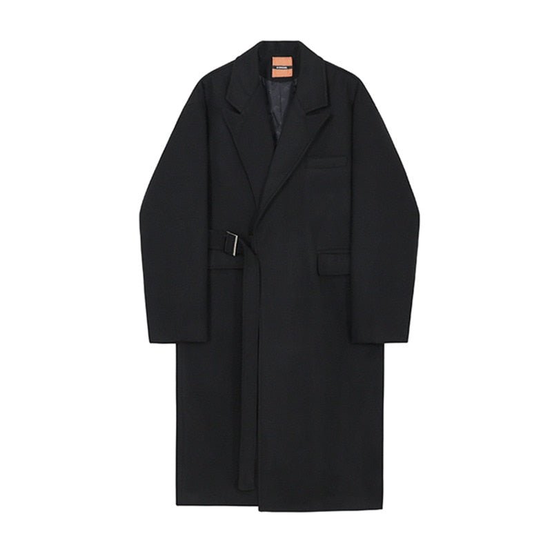 Manteau Long Homme Laine