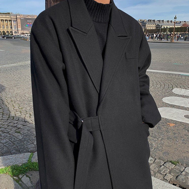 Manteau Long Homme Laine