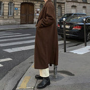 Manteau Long Homme Laine