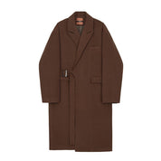 Manteau Long Homme Laine