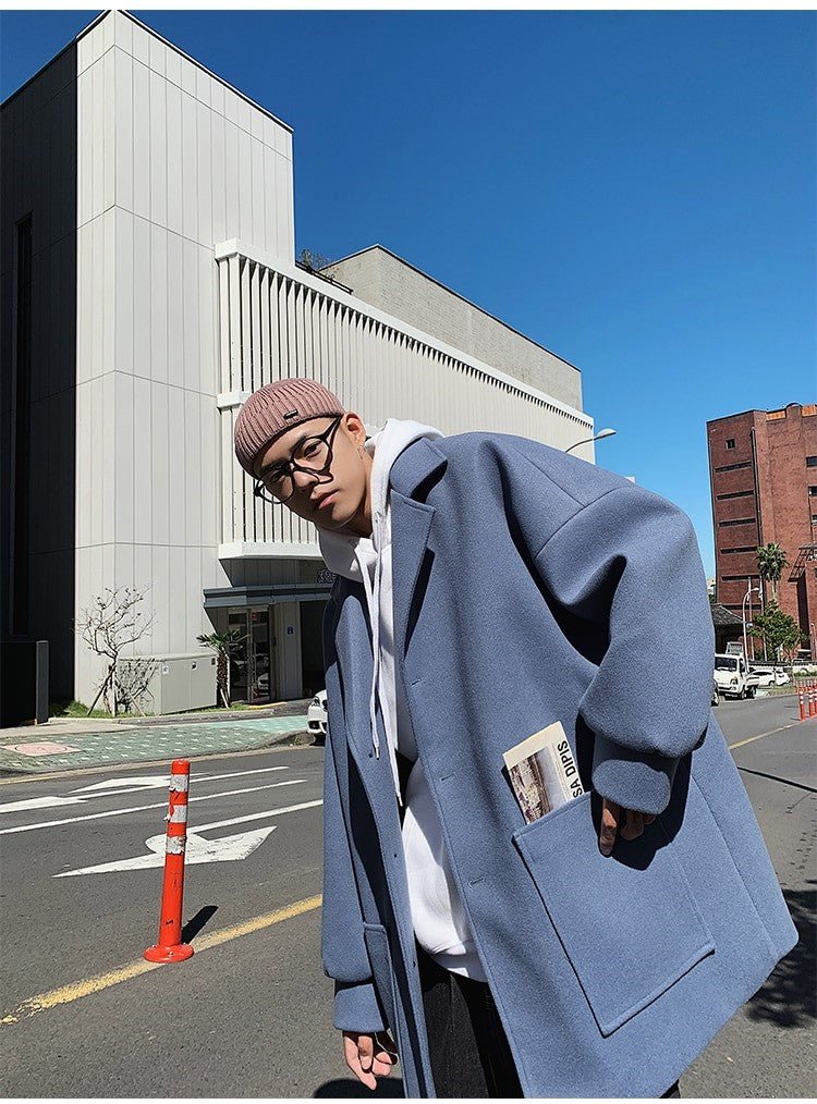 Manteau Long Oversize Homme