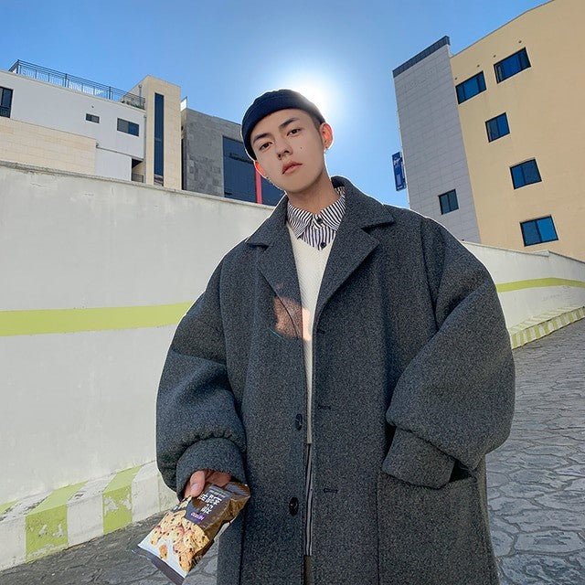 Manteau Long Oversize Homme