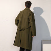Manteau Vert Kaki Homme