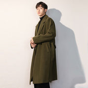 Manteau Vert Kaki Homme