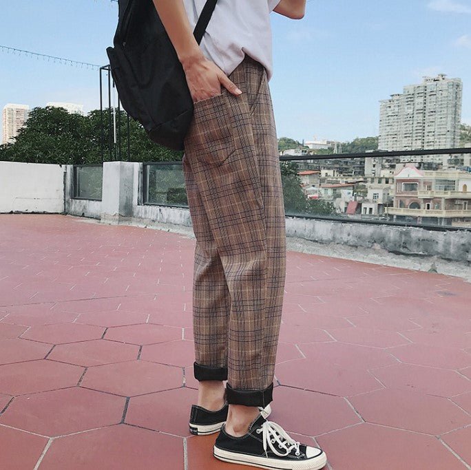 Pantalon à Rayure Homme