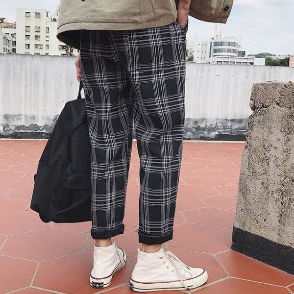 Pantalon à Rayure Homme