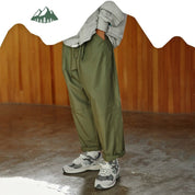 Pantalon Cargo Vert